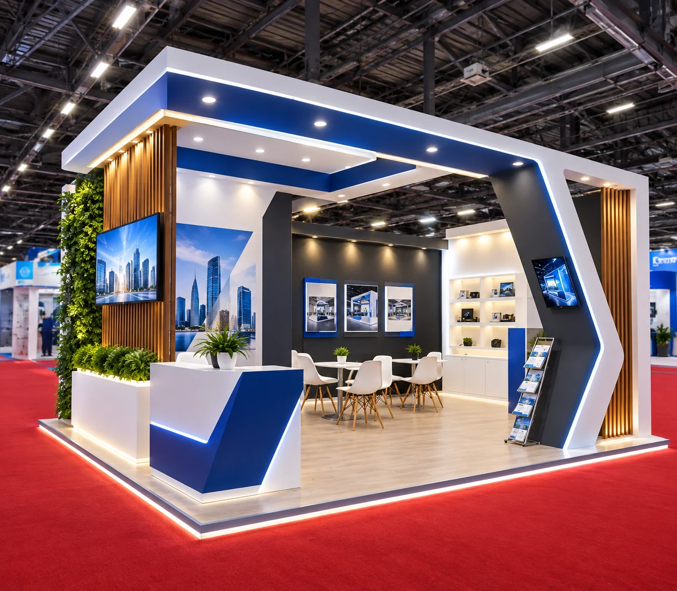 Custom exhibition stand