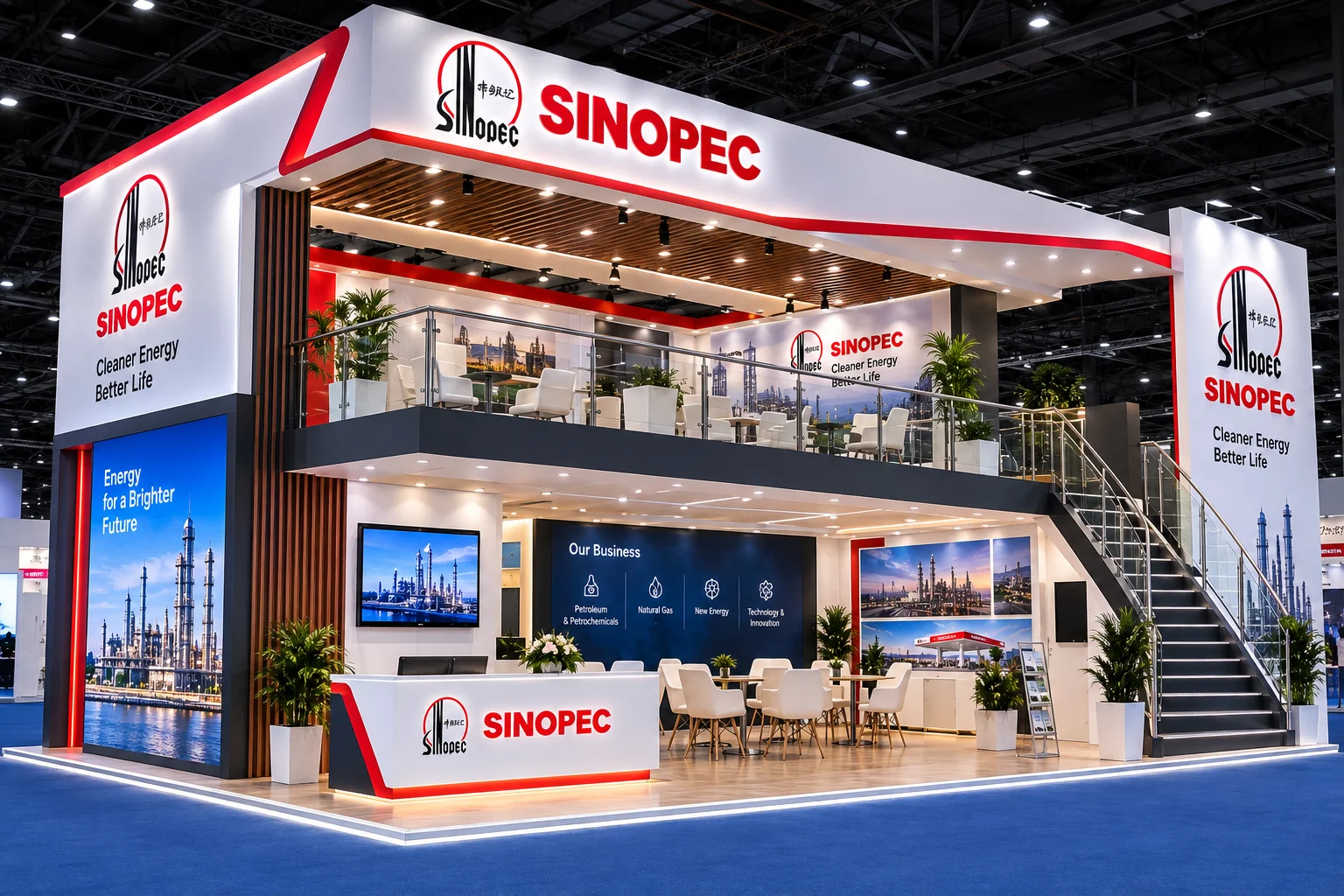 Double-Decker Exhibition Stand